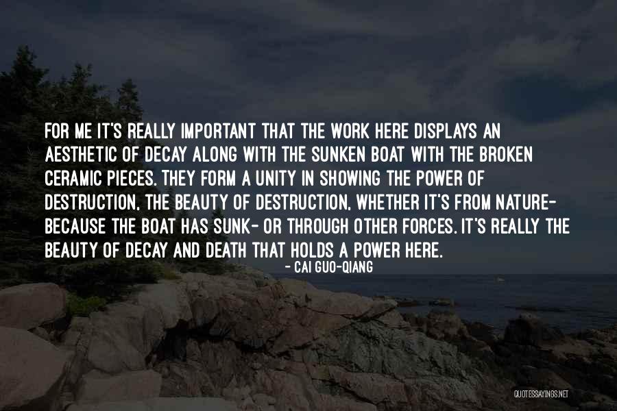 Unity And Power Quotes By Cai Guo-Qiang Unity And Power Quotes By Cai Guo-Qiang