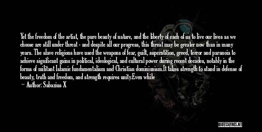 Unity And Strength Quotes By Sabazius X