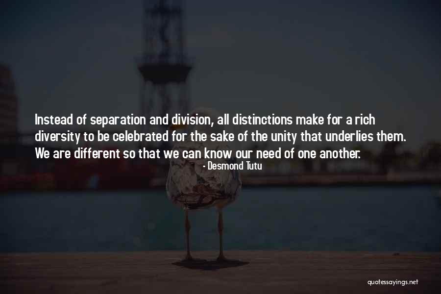 Unity Can Quotes By Desmond Tutu Unity Can Quotes By Desmond Tutu