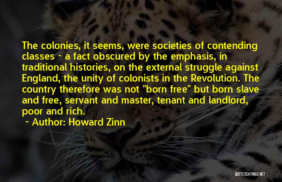 Unity In A Country Quotes By Howard Zinn