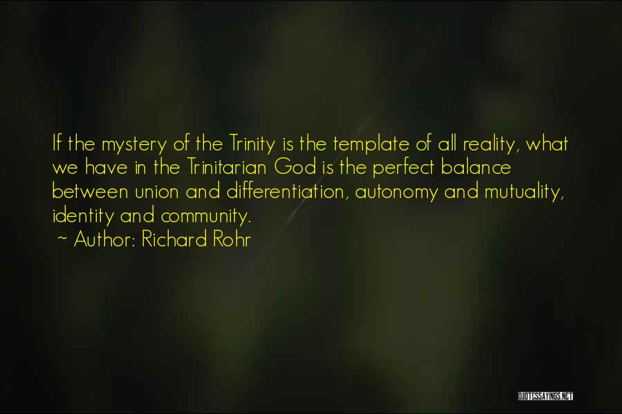 Unity In Community Quotes By Richard Rohr