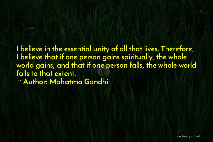 Unity In Diversity Quotes By Mahatma Gandhi