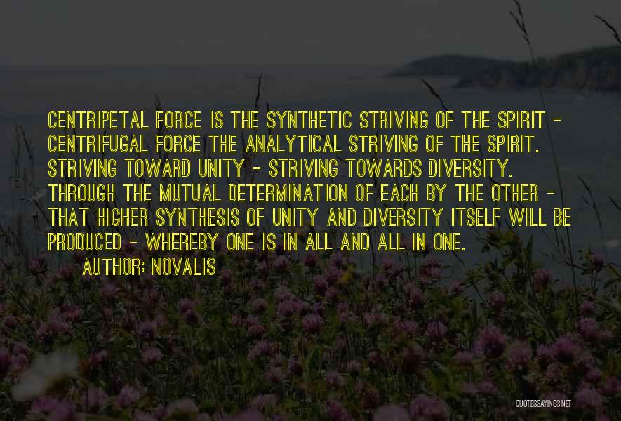 Unity In Diversity Quotes By Novalis