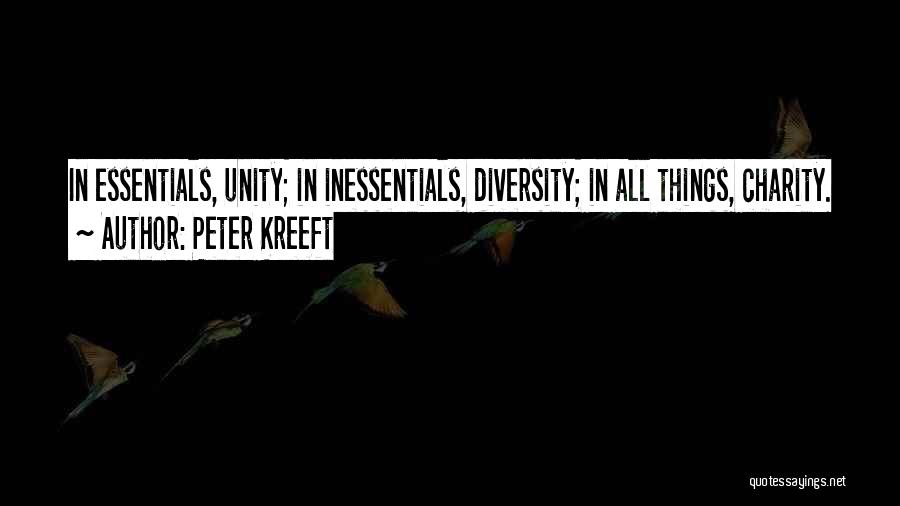 Unity In Diversity Quotes By Peter Kreeft