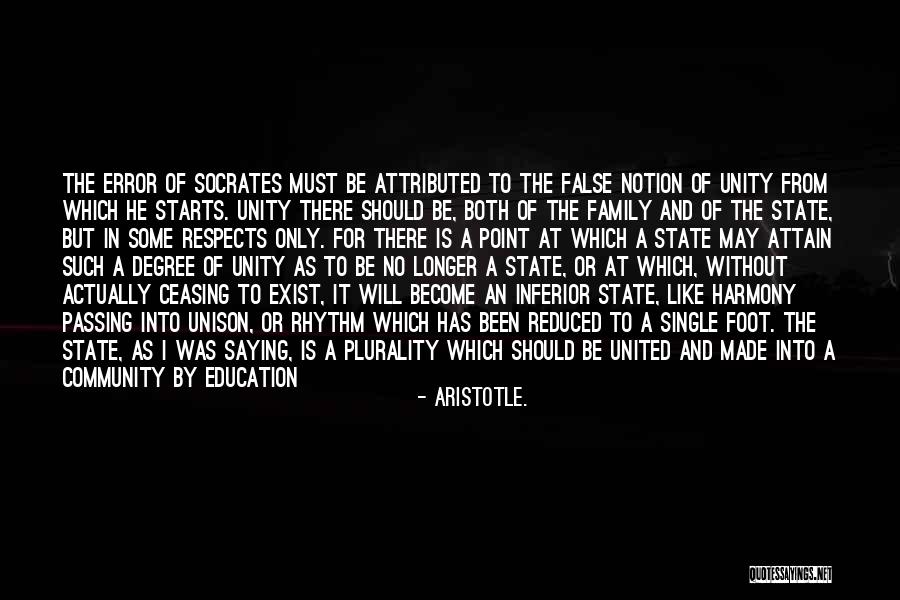 Unity In The Community Quotes By Aristotle. Unity In The Community Quotes By Aristotle.