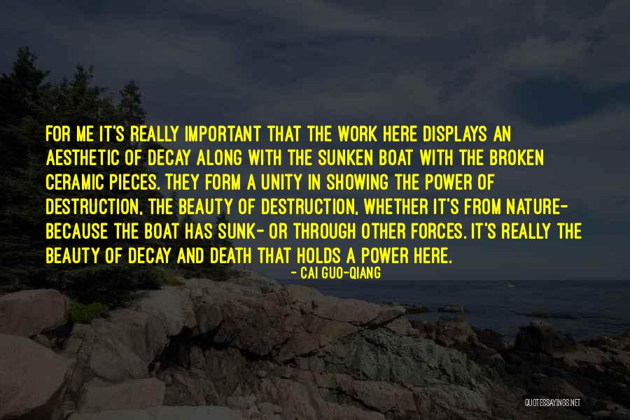 Unity In Work Quotes By Cai Guo-Qiang