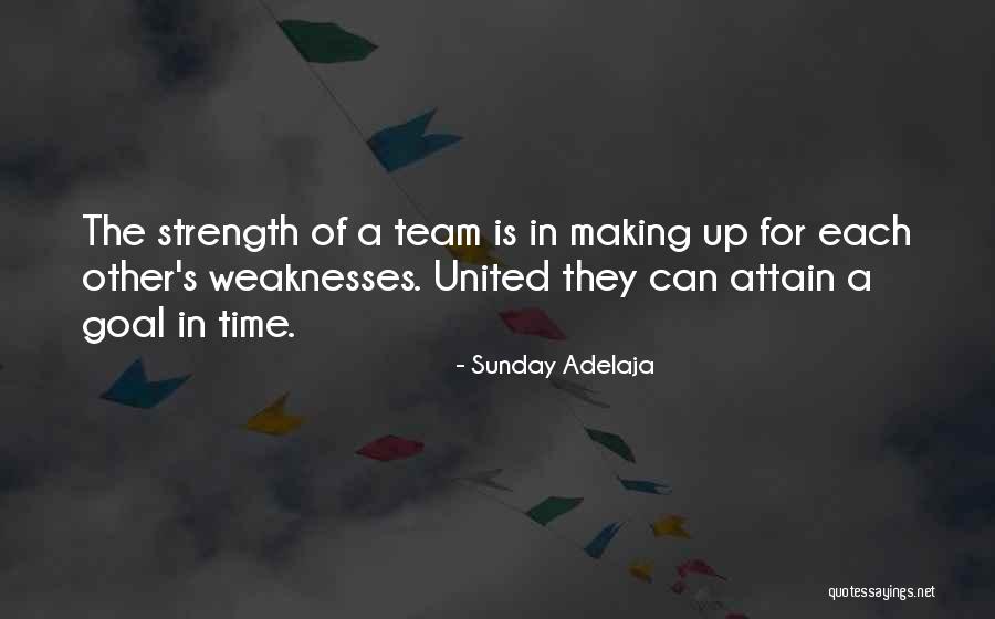 Unity Is Strength Quotes By Sunday Adelaja