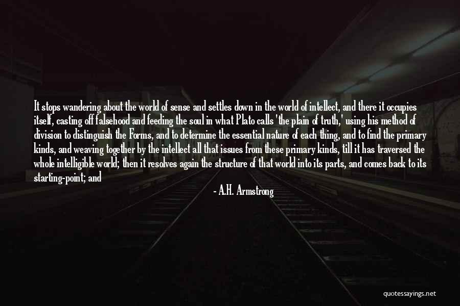 Unity Not Division Quotes By A.H. Armstrong Unity Not Division Quotes By A.H. Armstrong