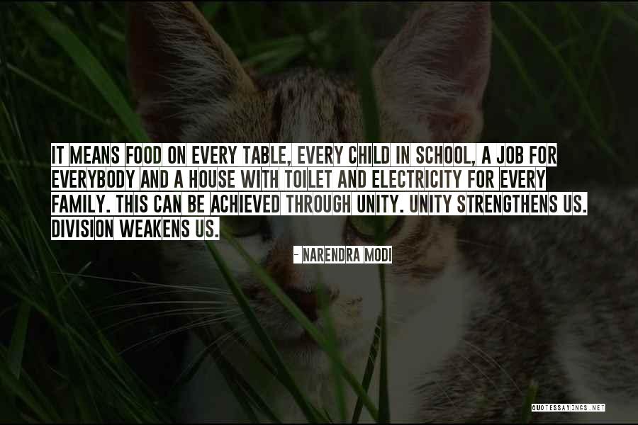 Unity Not Division Quotes By Narendra Modi Unity Not Division Quotes By Narendra Modi