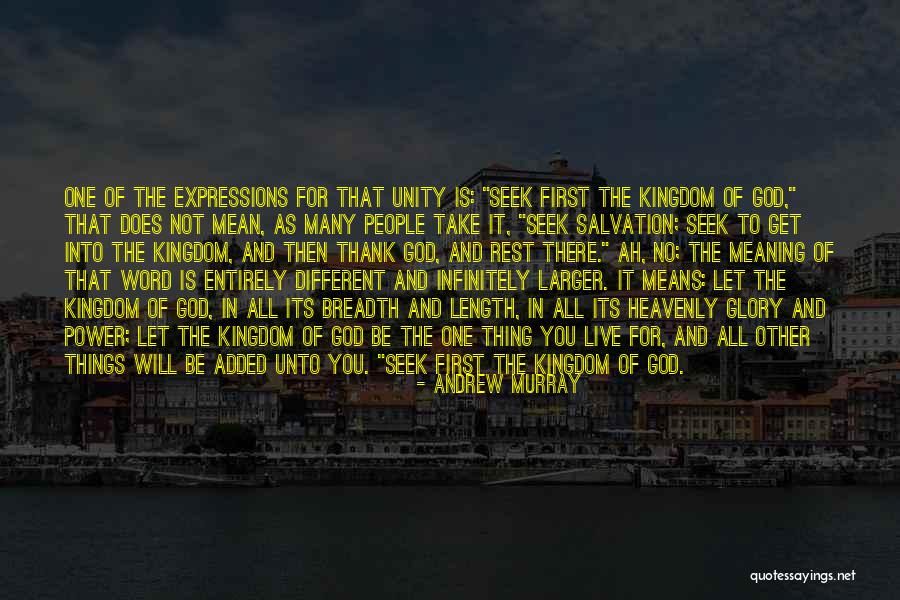 Unity Of All People Quotes By Andrew Murray