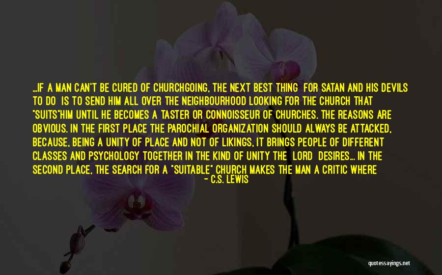 Unity Of All People Quotes By C.S. Lewis