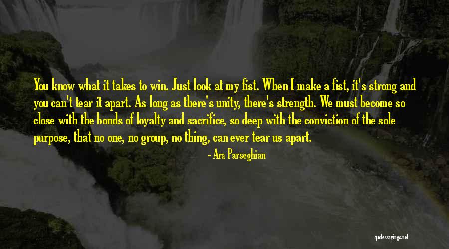 Unity Of One Quotes By Ara Parseghian Unity Of One Quotes By Ara Parseghian