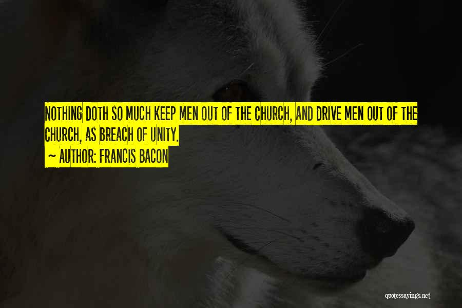 Unity Quotes By Francis Bacon