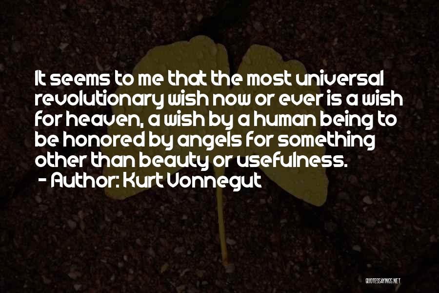 Universal Beauty Quotes By Kurt Vonnegut