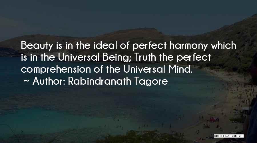 Universal Beauty Quotes By Rabindranath Tagore