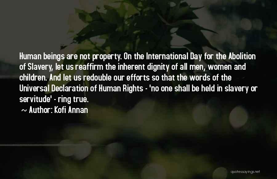 Universal Declaration Of Human Rights Quotes By Kofi Annan