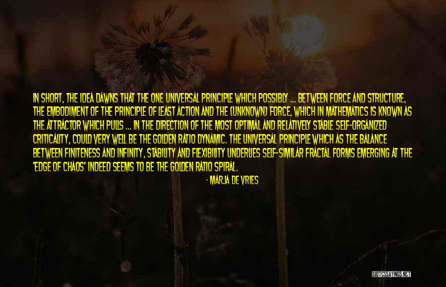 Universal Idea Quotes By Marja De Vries Universal Idea Quotes By Marja De Vries