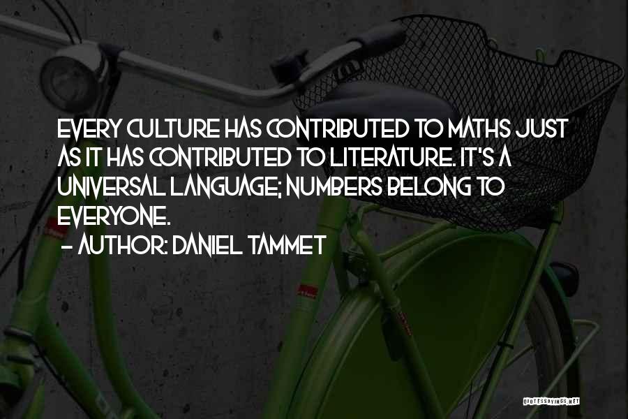 Universal Language Quotes By Daniel Tammet