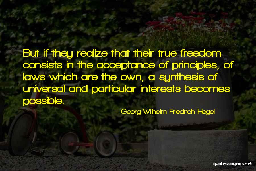 Universal Laws Quotes By Georg Wilhelm Friedrich Hegel