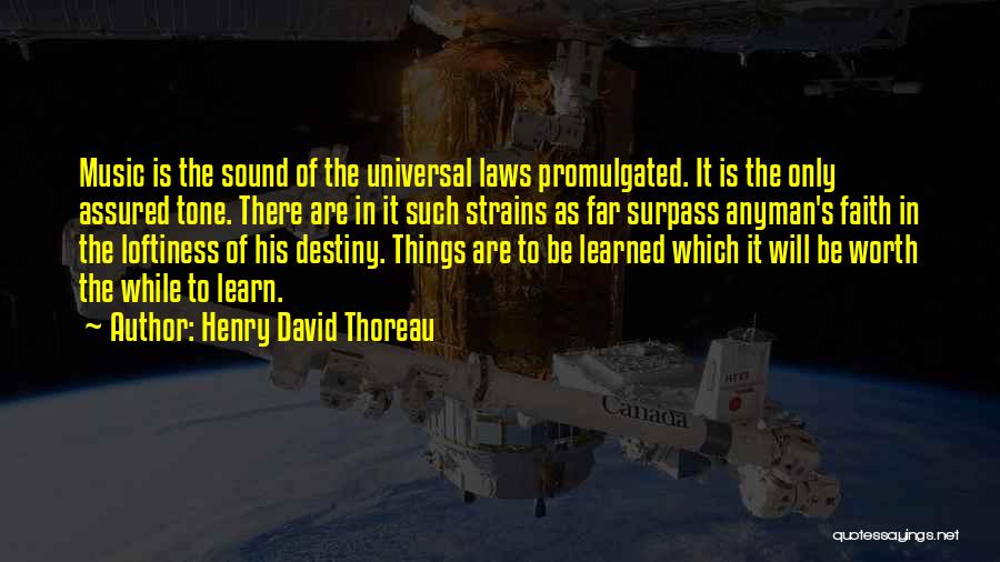 Universal Laws Quotes By Henry David Thoreau