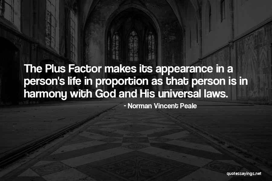 Universal Laws Quotes By Norman Vincent Peale