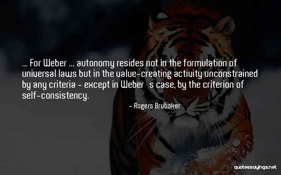 Universal Laws Quotes By Rogers Brubaker