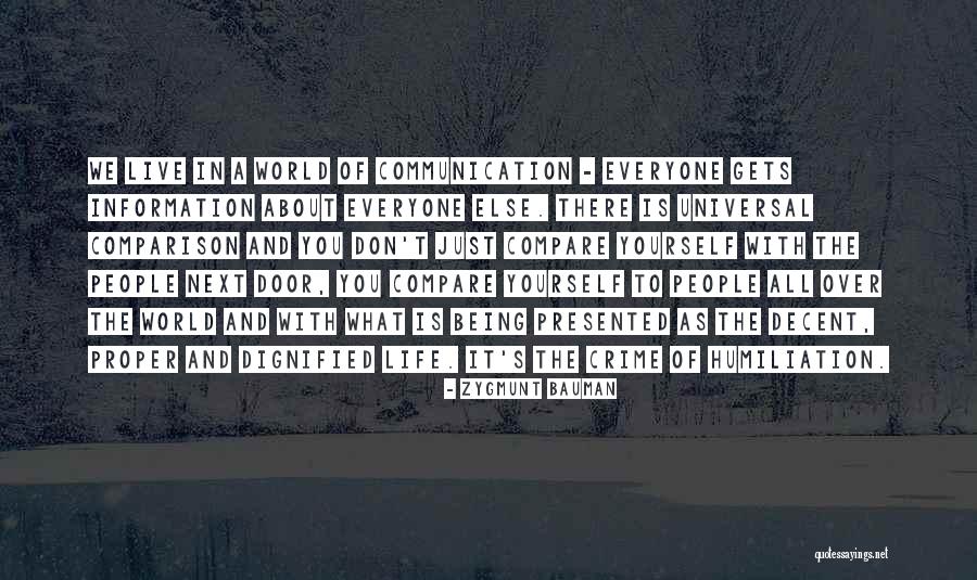 Universal Life Quotes By Zygmunt Bauman Universal Life Quotes By Zygmunt Bauman