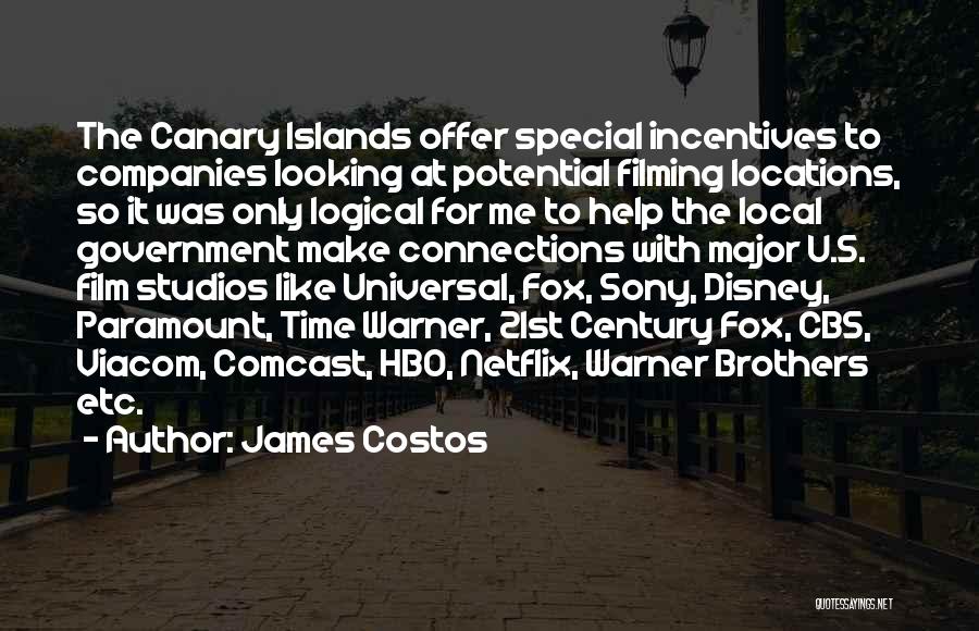 Universal Studios Quotes By James Costos