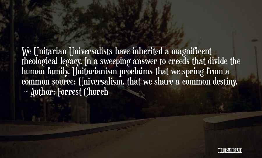 Universalism Quotes By Forrest Church