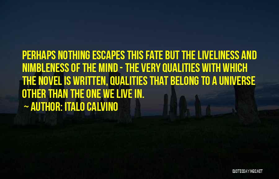 Universe And Fate Quotes By Italo Calvino
