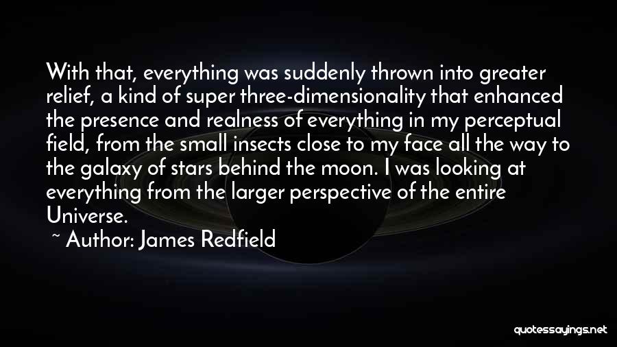Universe And Galaxy Quotes By James Redfield