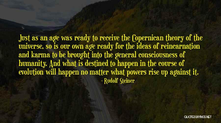 Universe And Karma Quotes By Rudolf Steiner Universe And Karma Quotes By Rudolf Steiner