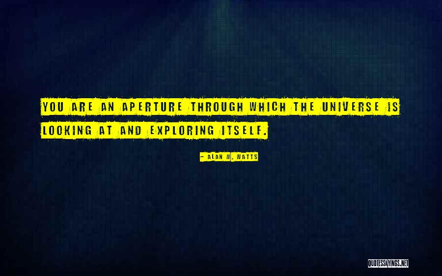Universe At Quotes By Alan W. Watts Universe At Quotes By Alan W. Watts