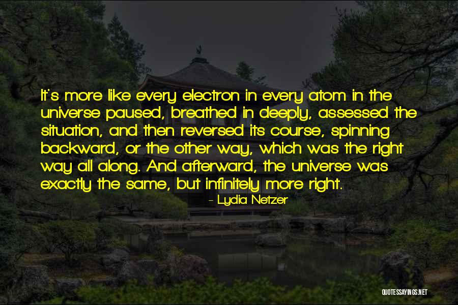Universe Atom Quotes By Lydia Netzer Universe Atom Quotes By Lydia Netzer