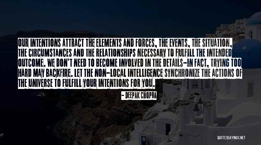 Universe Attraction Quotes By Deepak Chopra Universe Attraction Quotes By Deepak Chopra