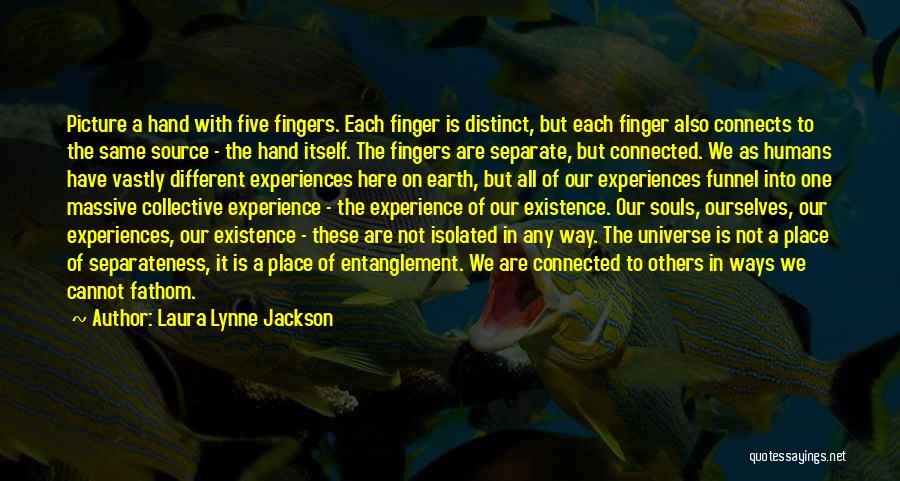 Universe Connected Quotes By Laura Lynne Jackson