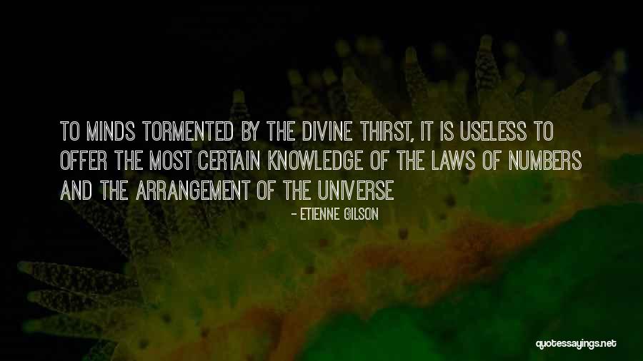 Universe Mind Quotes By Etienne Gilson Universe Mind Quotes By Etienne Gilson