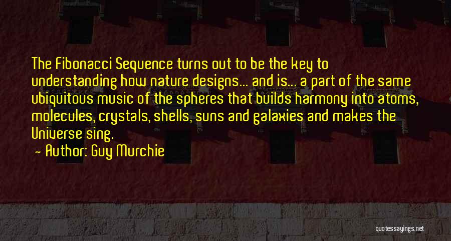Universe Music Quotes By Guy Murchie