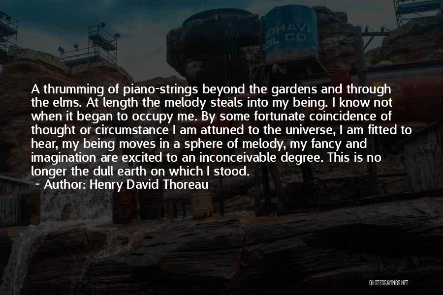 Universe Music Quotes By Henry David Thoreau