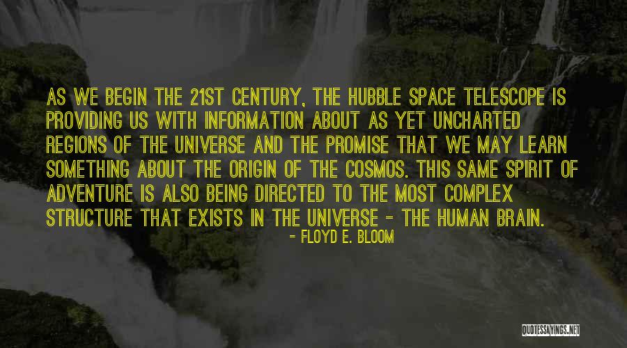 Universe Providing Quotes By Floyd E. Bloom Universe Providing Quotes By Floyd E. Bloom