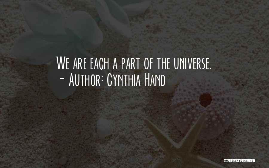 Universe Quotes By Cynthia Hand