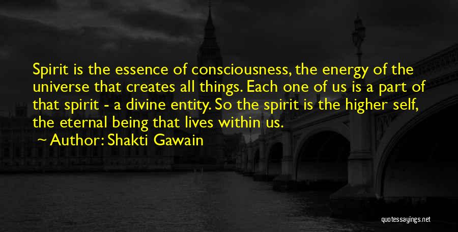 Universe Within Us Quotes By Shakti Gawain
