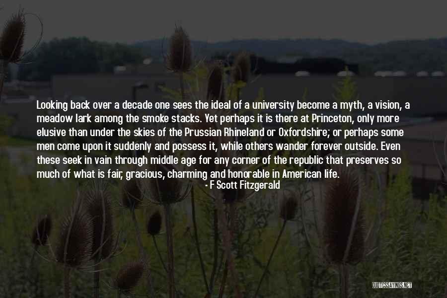 University Education Quotes By F Scott Fitzgerald