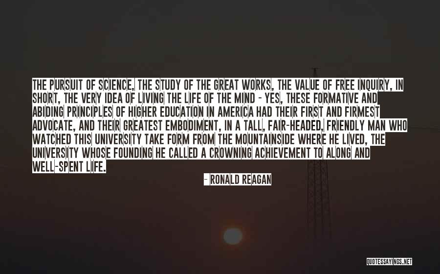 University Education Quotes By Ronald Reagan University Education Quotes By Ronald Reagan