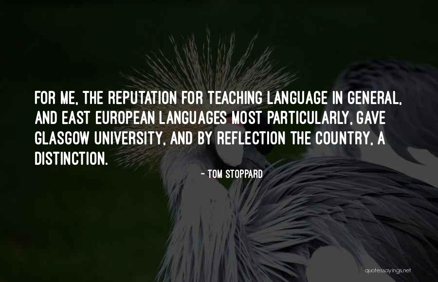 University Of Glasgow Quotes By Tom Stoppard University Of Glasgow Quotes By Tom Stoppard