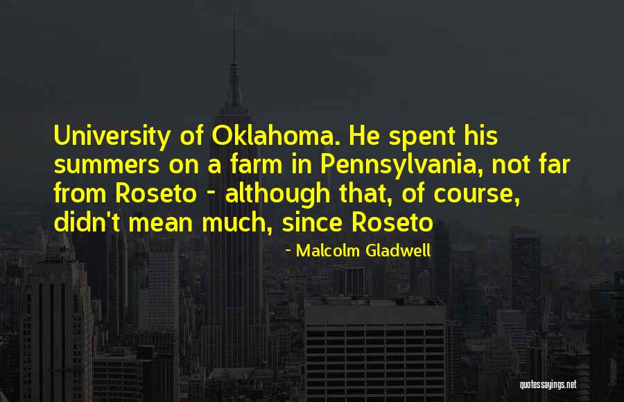 University Of Pennsylvania Quotes By Malcolm Gladwell University Of Pennsylvania Quotes By Malcolm Gladwell