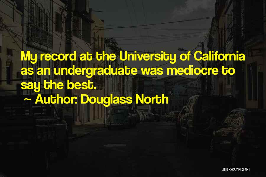 University Of Quotes By Douglass North