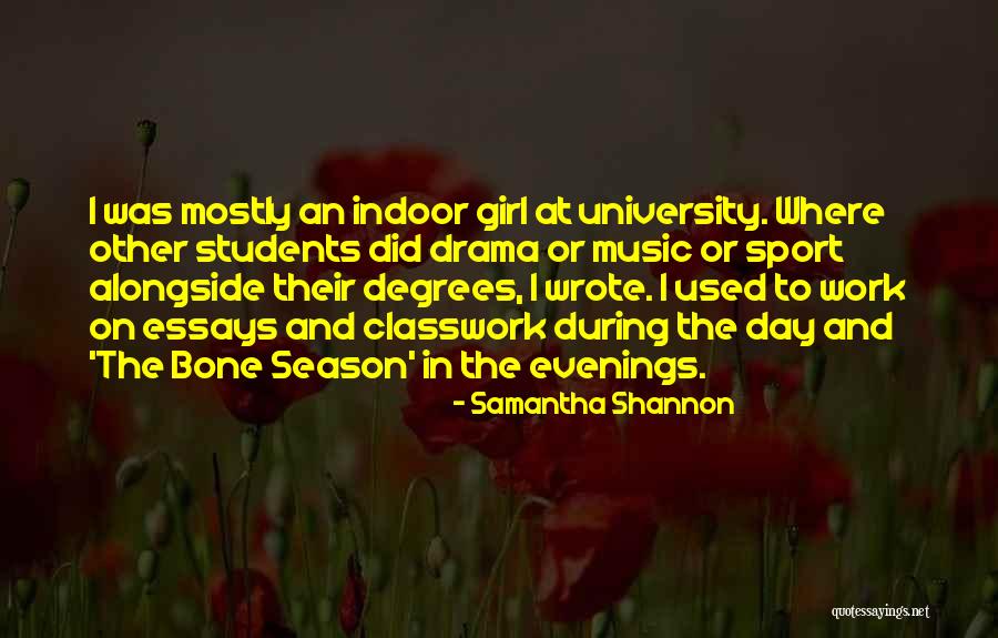 University Students Quotes By Samantha Shannon University Students Quotes By Samantha Shannon