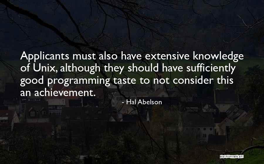 Unix Programming Quotes By Hal Abelson Unix Programming Quotes By Hal Abelson