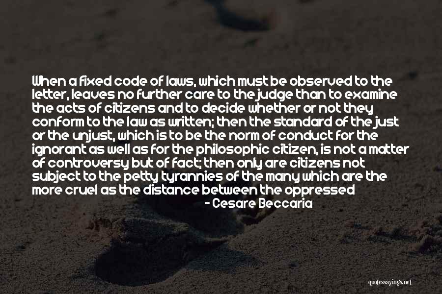 Unjust Justice Quotes By Cesare Beccaria